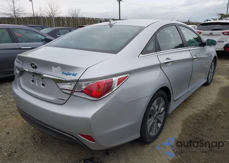 2013 Hyundai Sonata Hybrid Limited from USA, damaged, VIN KMHEC4A47DA100436